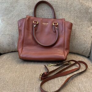 Coach Brown Leather Women's Bag